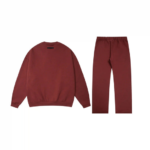Fear of God State Burgundy Tracksuit