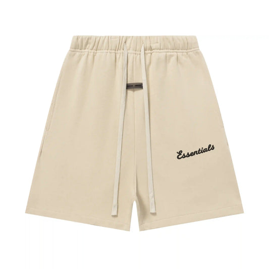 Fear of God Essentials Beige Script Short Fear of God Essentials Beige Script Short