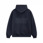 Fear of God Essentials Font Black Hoodie
