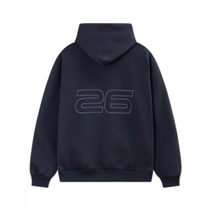 Fear of God Essentials Font Black Hoodie