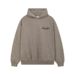 Essentials Taupe Oversized Hoodie voor Heren