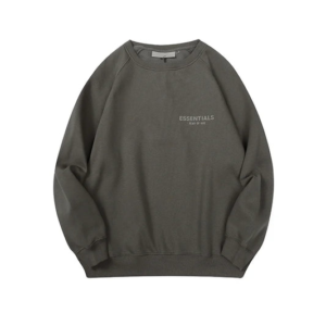 Fear of God Essentials Dark Oatmeal Crewneck Sweater
