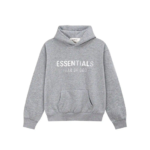 Fear of God Essentials Light Grey Hoodie