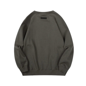 Fear of God Essentials Dark Oatmeal Crewneck Sweater
