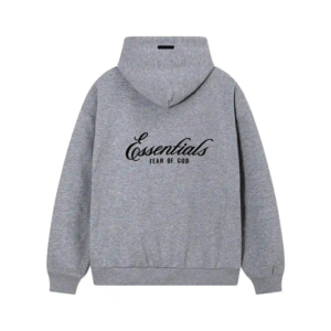 Essentials Grijze Hoodie