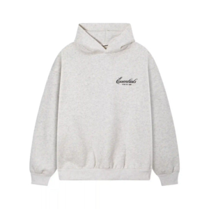 Essentials Lichtgrijze Hoodie