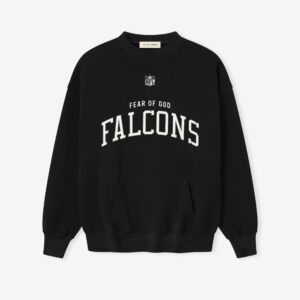 Fear of God NFL Falcons Black Crewneck Sweatshirt