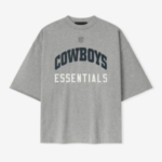Fear of God Essentials Cowboys Grey T-ShirtFear of God Essentials Cowboys Grey T-Shirt