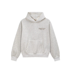 Fear of God Essentials Small Logo Grey Hoodie