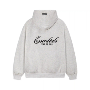 Essentials Lichtgrijze Hoodie