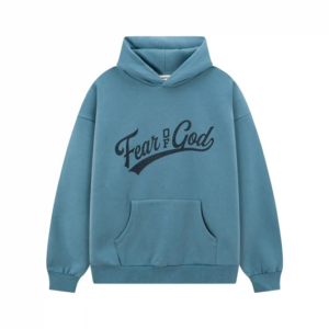 Fear of God Blauwe Hoodie