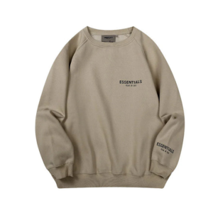 Fear of God Essentials Tan Crewneck Sweater