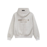 Fear of God Essentials Small Logo Grey Hoodie