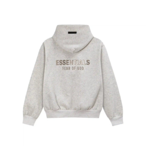 Fear of God Essentials Small Logo Grey Hoodie