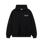 Zwarte Essentials Hoodie