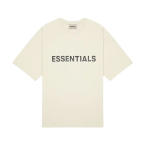 Fear of God Essentials Off-White Chest Logo T-Shirt