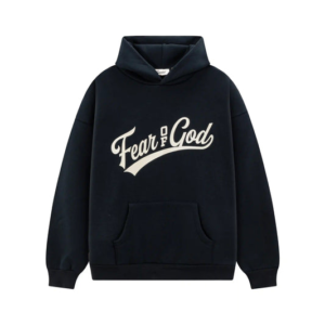 Fear of God Cursive Script Black Hoodie