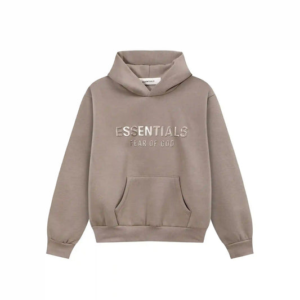 Fear of God Essentials Taupe Hoodie