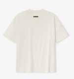 Fear of God Essentials Cursive Logo Light Grey T-Shirt