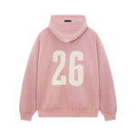 Fear of God Cursive Script Light Grey Hoodie