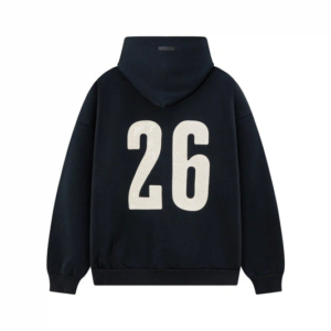 Fear of God Cursive Script Black Hoodie