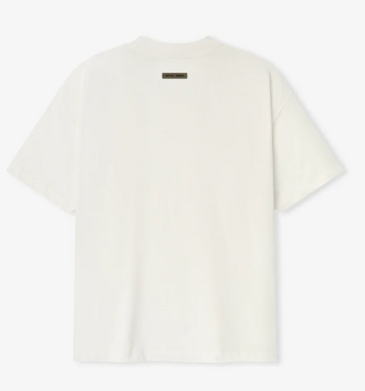 Fear of God Essentials Cursive Logo White T-Shirt Fear of God Essentials Cursive Logo White T-Shirt