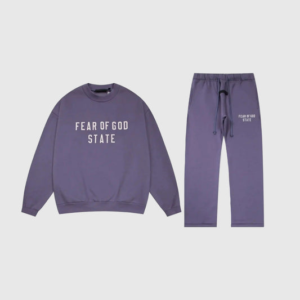 Fear of God State Purple Tracksuit