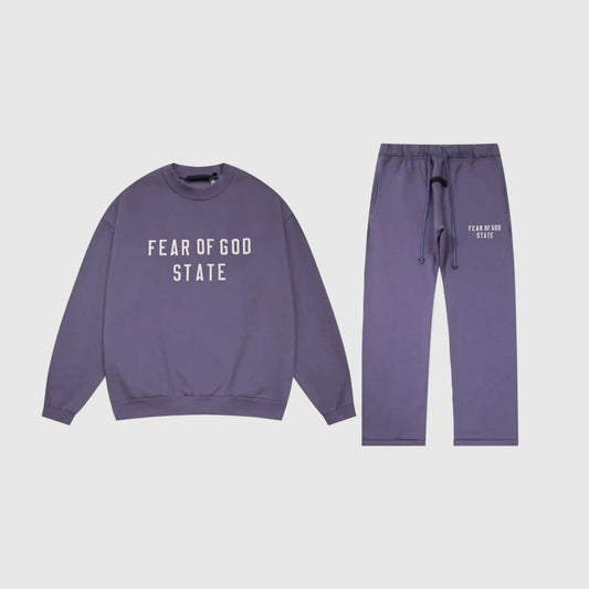 Fear of God State Purple Tracksuit Fear of God State Purple Tracksuit