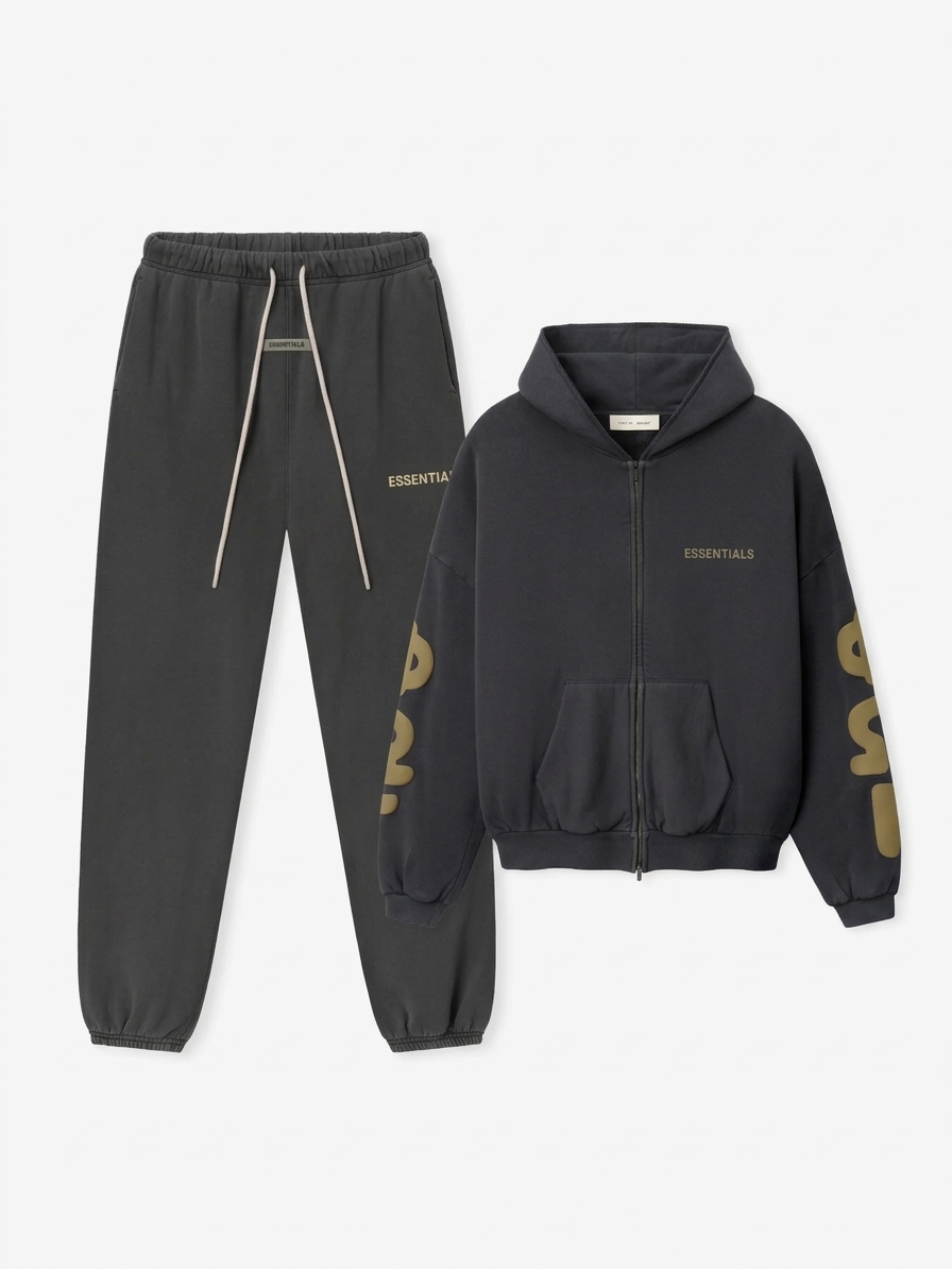 Fear of God Essentials Zip-Up Tracksuit Fear of God Essentials Zip-Up Tracksuit