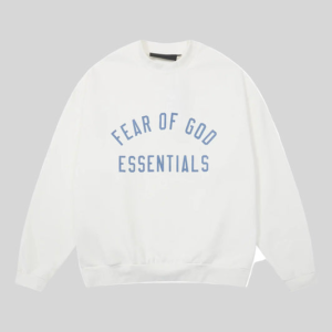Essentials Arch Crewneck - Off-White / Blue