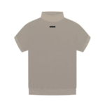 Fear of God Essentials Taupe Mock Neck T-Shirt
