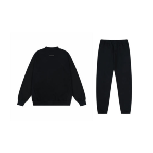 Fear of God Essentials Arch Logo Black Tracksuit