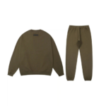 Fear of God Essentials Arch Logo Dark Olive Tracksuit