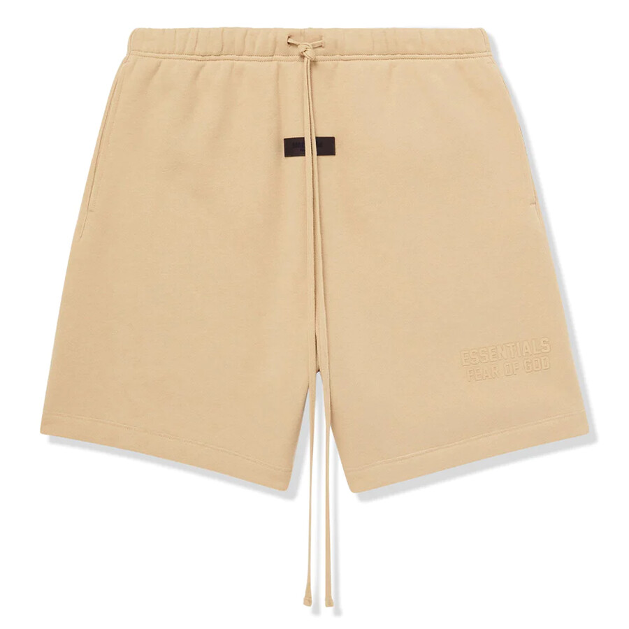 Fear of God Essentials Wheat Beige Shorts Fear of God Essentials Wheat Beige Shorts