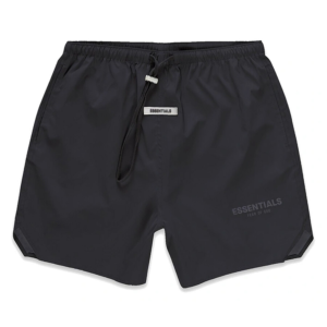 Fear of God Essentials Black Nylon Shorts