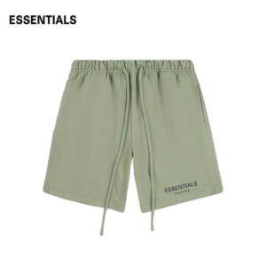 Fear of God Essentials Sage Green Shorts