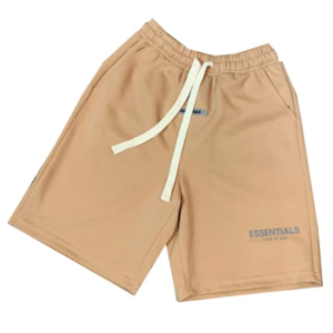Fear of God Essentials Beige Shorts