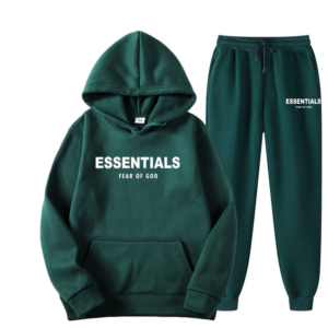 Fear of God Essentials Green Tracksuit