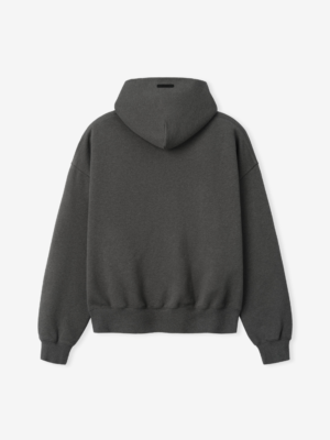 Essentials Full-Zip Hoodie Donkergrijs