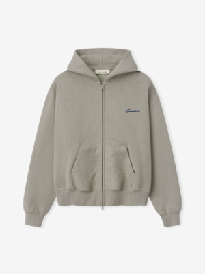 Premium Cotton Signature Zip-Up Hoodie