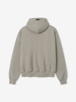 Essentials Grey Zip Hoodie