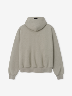 Essentials Grey Zip Hoodie
