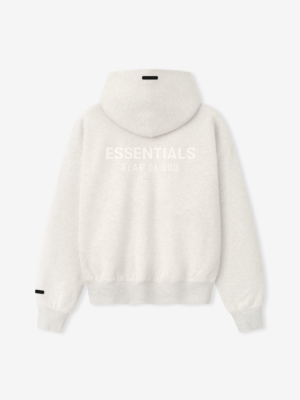 Fear of God Essentials Grey Logo Hoodie