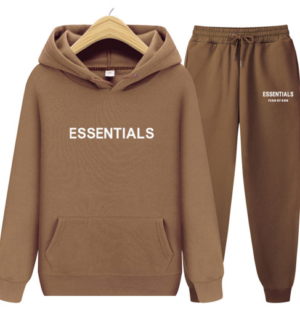 Fear of God Essentials Brown Tracksuit