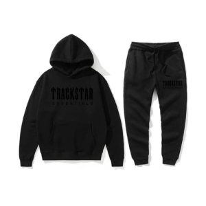 Trackstar Essentials Black Tracksuit