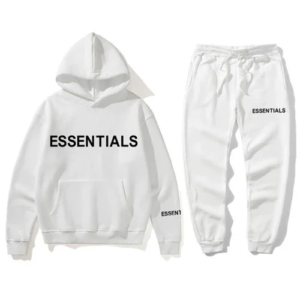 Fear of God Essentials White Tracksuit