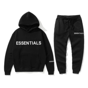 Fear of God Essentials Black Tracksuit