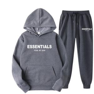 Fear of God Essentials dark Grey Tracksuit