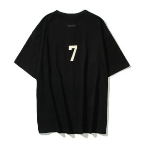 Fear of God Essentials Grays Black T-Shirt