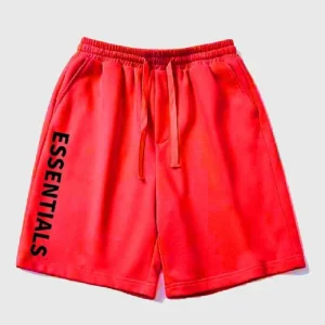 Fear of God Essentials Red Shorts